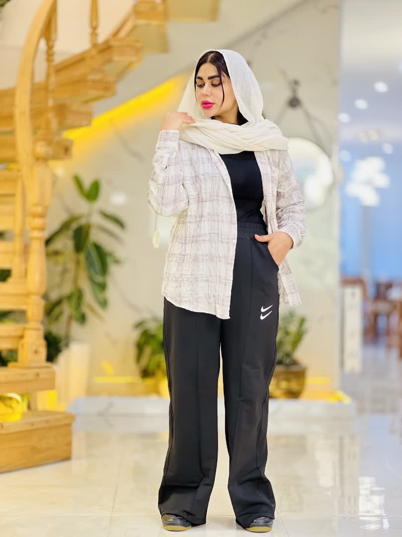 شومیز چهارخانه 2096